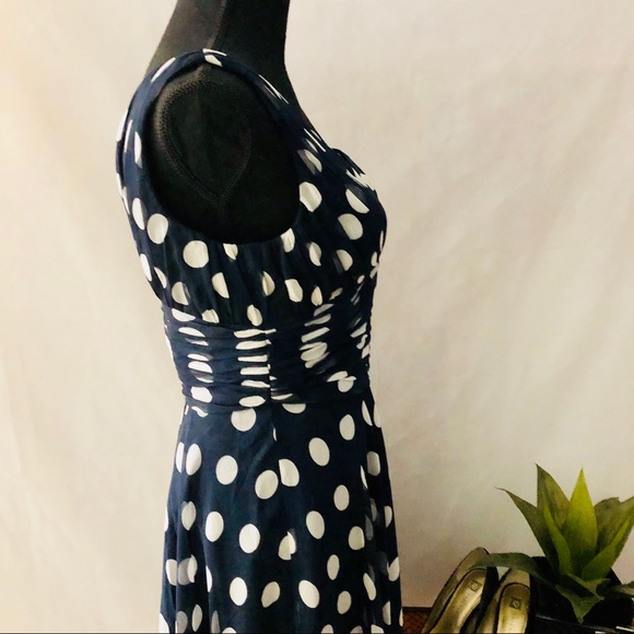 *Adrianna Papell One-Shoulder Vintage Dress - Picture 4 of 14